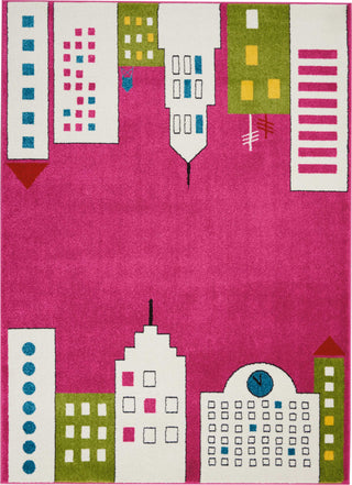 Nourison Dws02 Miles DS201 Pink Area Rug