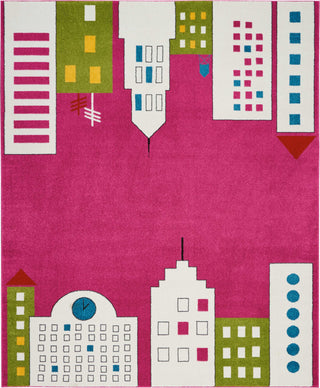 Nourison Dws02 Miles DS201 Pink Area Rug