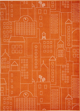 Dws02 Miles DS202 Orange Area Rug by Nourison main image