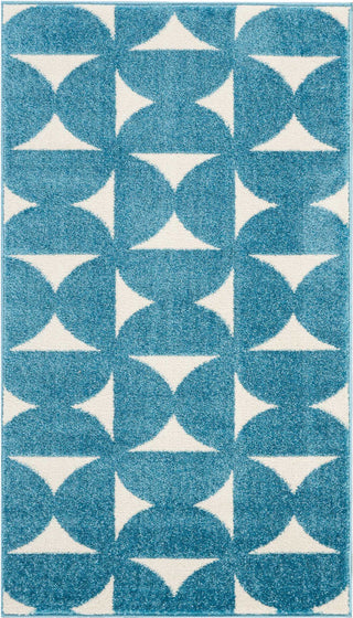 Dws03 Harper DS301 Blue Area Rug by Nourison 2'2'' X 3'9''