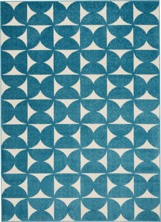 Dws03 Harper DS301 Blue Area Rug by Nourison 4' X 6'