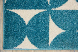 Dws03 Harper DS301 Blue Area Rug by Nourison Corner Image