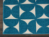 Dws03 Harper DS301 Blue Area Rug by Nourison Corner Image