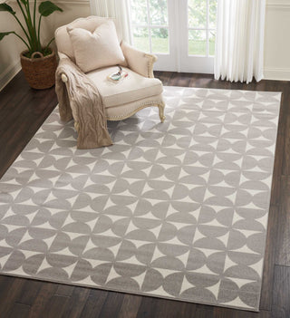 Dws03 Harper DS301 Grey Area Rug by Nourison Room Image