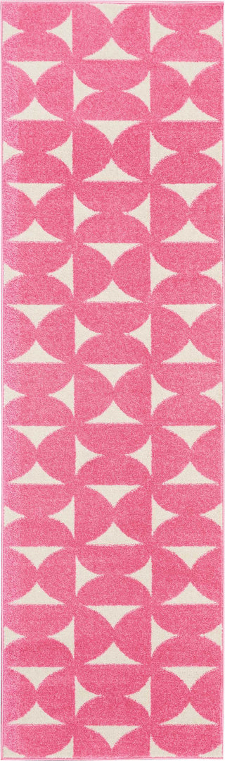 Dws03 Harper DS301 Pink Area Rug by Nourison 2'2'' X 7'6''