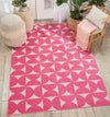 Nourison Dws03 Harper DS301 Pink Area Rug Room Image Feature