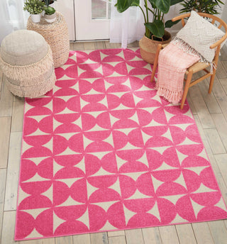 Nourison Dws03 Harper DS301 Pink Area Rug Room Image Feature