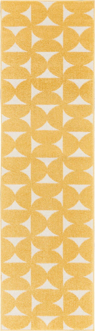 Dws03 Harper DS301 Yellow Area Rug by Nourison 2'2'' X 7'6''