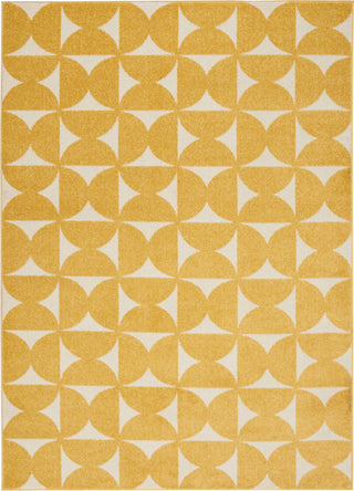 Dws03 Harper DS301 Yellow Area Rug by Nourison 5'3'' X 7'3''