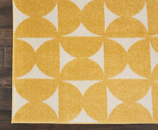 Dws03 Harper DS301 Yellow Area Rug by Nourison Corner Image