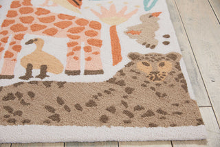 Nourison Dws04 Bailey DS400 Coral Area Rug Detail Image