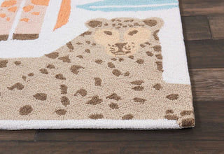 Nourison Dws04 Bailey DS400 Coral Area Rug Detail Image
