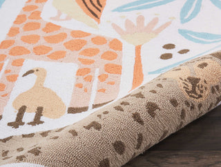 Nourison Dws04 Bailey DS400 Coral Area Rug Detail Image