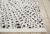 Dws05 Kamala DS502 White/Black Area Rug by Nourison Detail Image