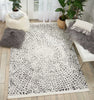 Dws05 Kamala DS502 White/Black Area Rug by Nourison Room Image