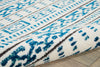 Dws05 Kamala DS503 Ivory Blue Area Rug by Nourison Detail Image
