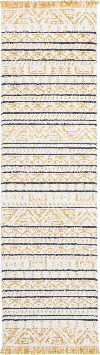 Dws05 Kamala DS503 Yellow Area Rug by Nourison 2'2'' X 7'6''