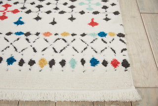 Dws05 Kamala DS504 White Area Rug by Nourison Detail Image