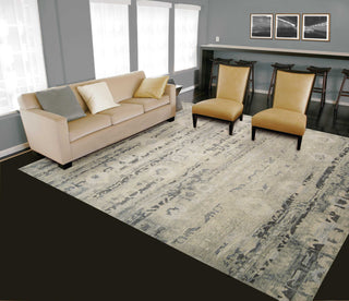 Nourison Dune DUN04 Mineral Area Rug Room Image Feature