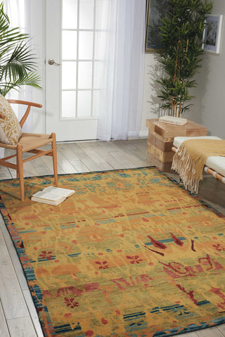 Nourison Dune DUN02 Gabbeh Area Rug Room Image Feature