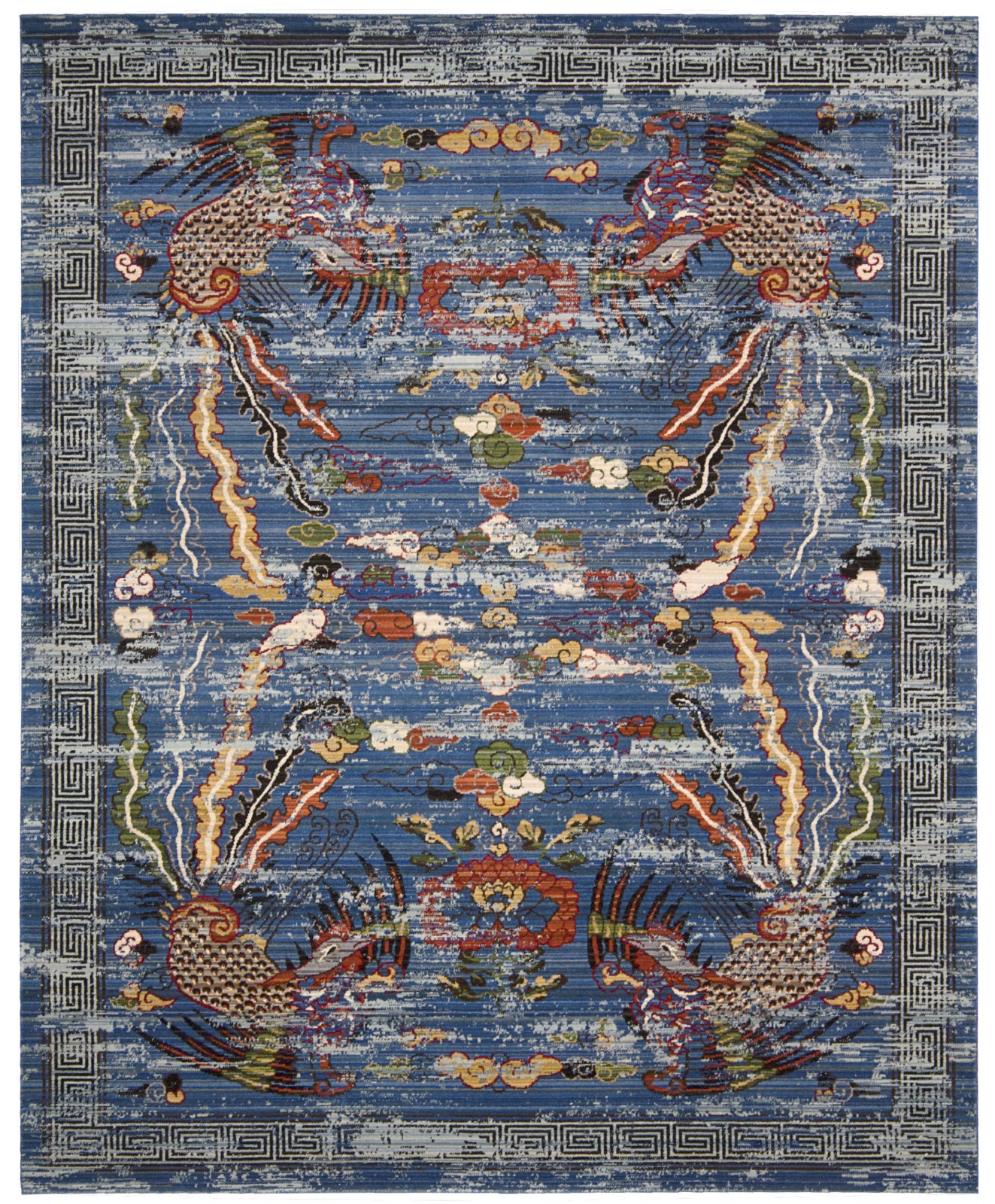 Nourison Dynasty DYN03 Imperial Midnight Area Rug by Barclay Butera main image