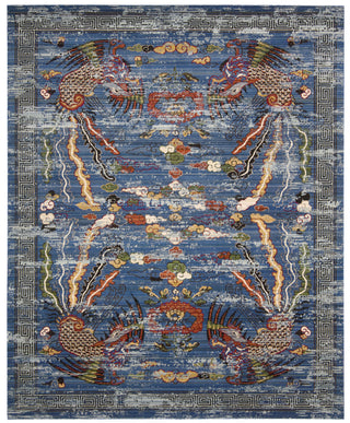 Nourison Dynasty DYN03 Imperial Midnight Area Rug by Barclay Butera