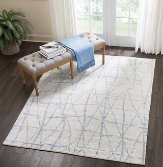 Nourison Ellora ELL02 Sky Area Rug Room Image Feature