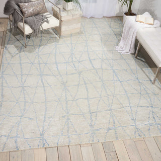 Nourison Ellora ELL02 Sky Area Rug Room Image Feature