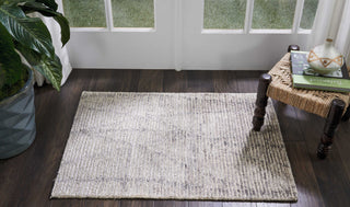 Nourison Ellora ELL02 Stone Area Rug Room Image Feature