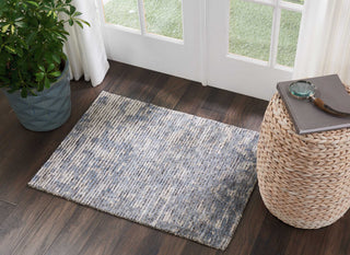 Ellora ELL04 Graphite Area Rug by Nourison Room Image