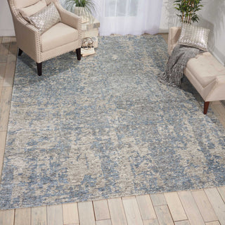 Ellora ELL04 Graphite Area Rug by Nourison Room Image