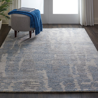 Nourison Ellora ELL01 Blue Area Rug 6' X 8'