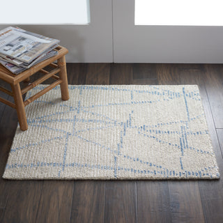 Nourison Ellora ELL02 Sky Area Rug 2' X 3'