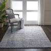 Nourison Ellora ELL03 Slate Area Rug 6' X 8'