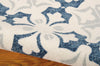 Nourison Enhance EN200 Blue Area Rug Detail Image