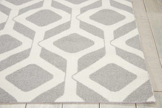 Nourison Enhance EN003 Grey Area Rug Detail Image