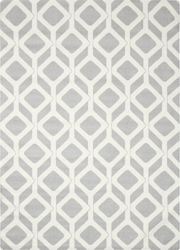 Nourison Enhance EN003 Grey Area Rug main image