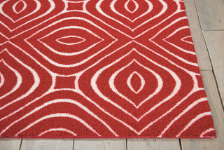 Nourison Enhance EN004 Paprika Area Rug Detail Image