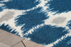 Nourison Enhance EN199 Navy Area Rug Detail Image