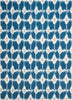 Nourison Enhance EN199 Navy Area Rug 5' X 7'