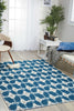 Nourison Enhance EN199 Navy Area Rug Room Image Feature