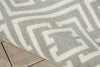 Nourison Enhance EN202 Grey/Beige Area Rug Detail Image