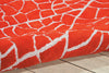 Nourison Escalade ESC01 Flame Area Rug Detail Image