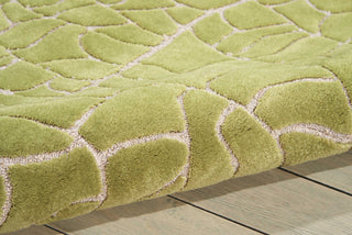 Nourison Escalade ESC01 Kiwi Area Rug Detail Image