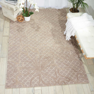 Nourison Escalade ESC12 Latte Area Rug Room Image Feature