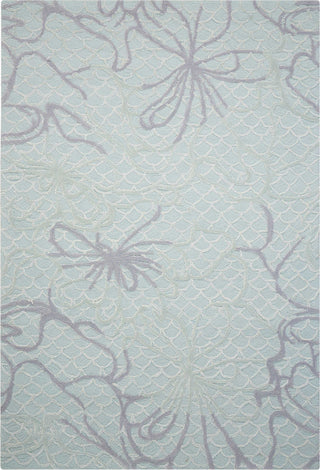 Nourison Escalade ESC12 Seafoam Area Rug 