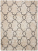 Nourison Escape ESCP2 White Shades Area Rug 5'3'' X 7'3''