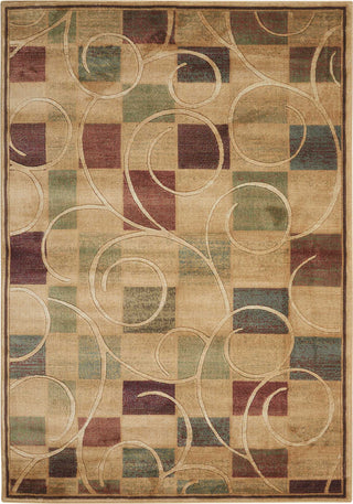 Nourison Expressions XP01 Beige Area Rug 5'3'' X 7'5''