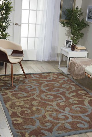 Nourison Expressions XP02 Multicolor Area Rug Room Image Feature