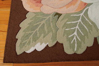 Nourison Fantasy FA06 Multicolor Area Rug Corner Image